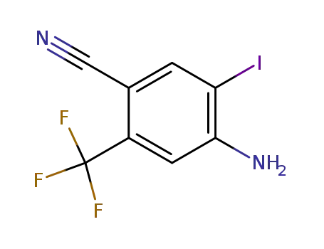 4-amino-5-iodo-2-(trifluoromethyl)benzonitrile