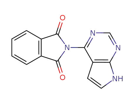 2-(1H-Pyrrolo[2,3-d]pyrimidin-4-yl)-1H-isoindole-1,3(2H)-dione