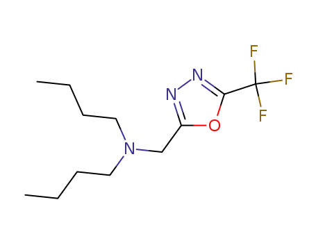 dibutyl-(5-trifluoromethyl-[1,3,4]oxadiazol-2-ylmethyl)-amine