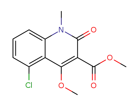 5-chloro-1,2-dihydro-4-methoxy-1-methyl-2-oxo-3-quinolinecarboxylic acid methyl ester