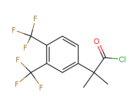 2-[3,5-bis(trifluoromethyl)phenyl]-2-methylpropionyl chloride