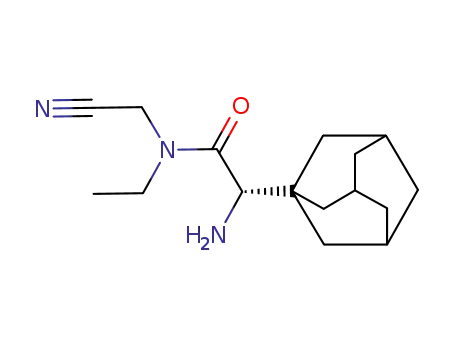 2-adamantan-1-yl-2-amino-N-cyanomethyl-N-ethyl-acetamide