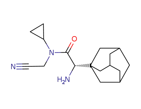 2-adamantan-1-yl-2-amino-N-cyanomethyl-N-cyclopropyl-acetamide