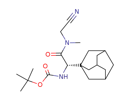 [adamantan-1-yl-(cyanomethyl-methyl-carbamoyl)-methyl]-carbamic acid tert-butyl ester