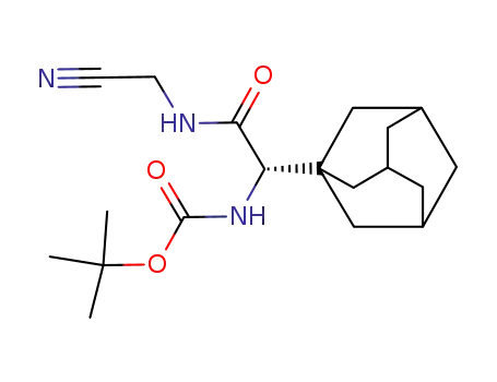 [adamantan-1-yl-(cyanomethyl-carbamoyl)-methyl]-carbamic acid tert-butyl ester