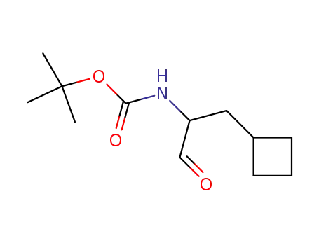 394735-19-4 Carbamic acid, (2-cyclobutyl-1-formylethyl)-, 1,1-dimethylethyl ester