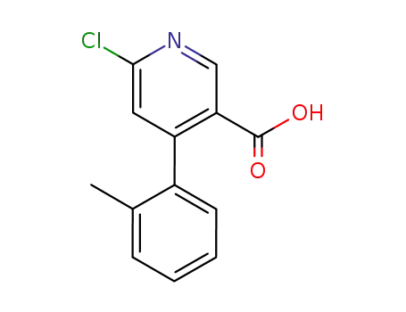 6-클로로-4-O-톨릴-니코틴산