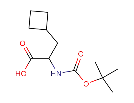 2-(tert-butoxycarbonylamino)-3-cyclobutylpropanoic acid