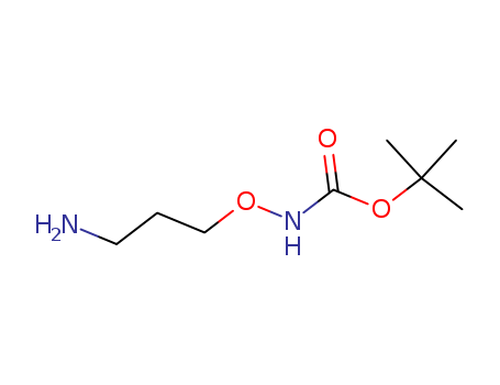 Carbamic acid, (3-aminopropoxy)-, 1,1-dimethylethyl ester