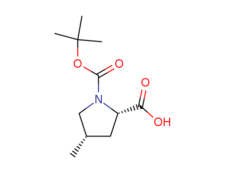 (2S,4S)-N-Boc-4-methylpyrrolidine-2-carboxylic acid(364750-81-2)