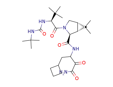 Molecular Structure of 394730-60-0 (Boceprevir)