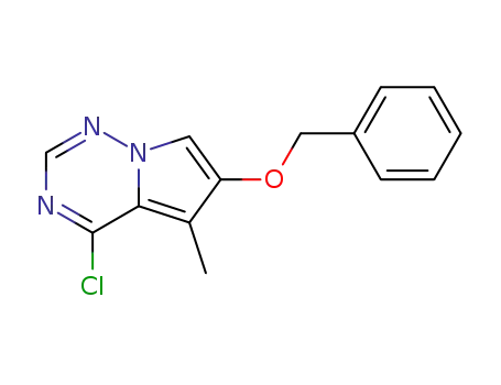 6-(benzyloxy)-4-chloro-5-methylpyrrolo[2,1-f][1,2,4]triazine