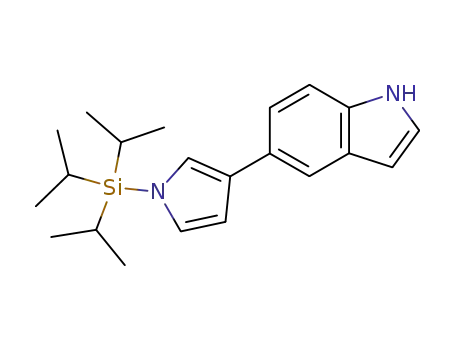 5-[1-(triisopropyl-silanyl)-1H-pyrrol-3-yl]-1H-indole