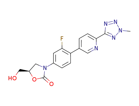 3-[3-Fluoro-4-[6-(2-methyl-2H-tetrazol-5-yl)-3-pyridinyl]phenyl]-5-(hydroxymethyl)-2-oxazolidinone factory