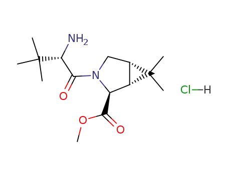 (1R,2S,5S)-methyl 3-((S)-2-amino-3,3-dimethylbutanoyl)-6,6-dimethyl-3-azabicyclo[3.1.0]hexane-2-carboxylate hydrochloride