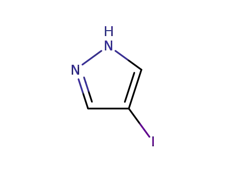 Molecular Structure of 3469-69-0 (4-Iodopyrazole)