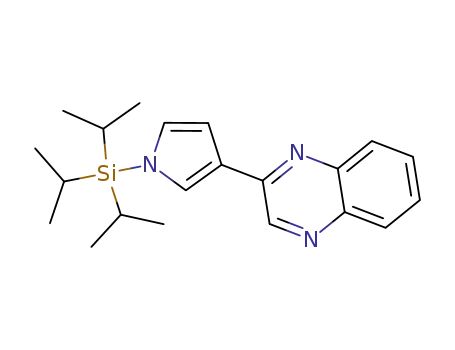 2-[1-(triisopropylsilyl)-1H-pyrrol-3-yl]quinoxaline