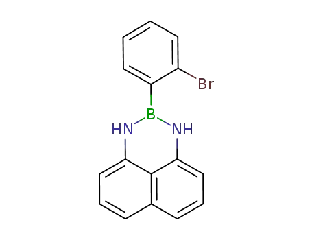 Molecular Structure of 927384-42-7 (2-(2-Bromophenyl)-2,3-dihydro-1H-naphtho[1,8-de][1,3,2]diazaborine)
