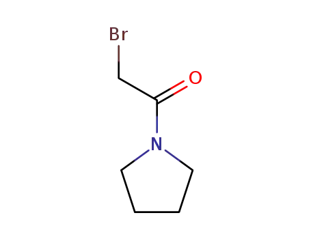 Molecular Structure of 90892-09-4 (Pyrrolidine, 1-(bromoacetyl)- (6CI,9CI))