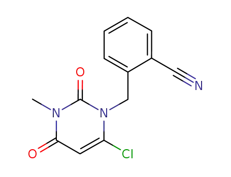 Benzonitrile, 2-[(6-chloro-3,4-dihydro-3-methyl-2,4-dioxo-1(2H)-pyrimidinyl)methyl]-