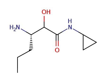 (3S)-3-Amino-N-cyclopropyl-2-hydroxyhexanamide