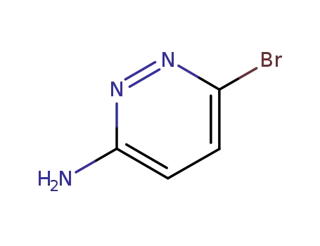 Molecular Structure of 88497-27-2 (6-BROMO-3-PYRIDAZINAMINE)