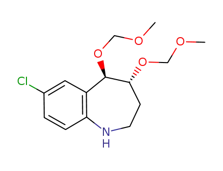 (4R,5R)-4,5-bis(methoxymethoxy)-7-chloro-2,3,4,5-tetrahydro-1H-1-benzazepine