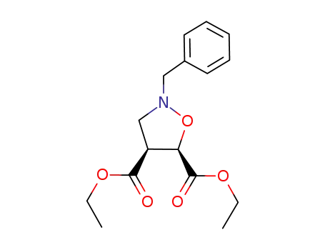 (+/-)-cis-diethyl 2-benzylisoxazolidine-4,5-dicarboxylate