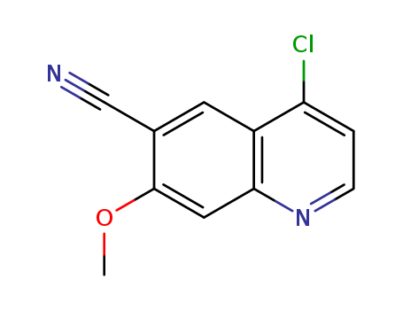 6-Quinolinecarbonitrile, 4-chloro-7-methoxy-