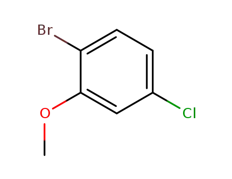 Molecular Structure of 174913-09-8 (2-BROMO-5-CHLOROANISOLE)