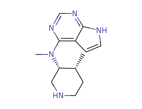 N-Methyl-N-((3R,4R)-4-methylpiperidin-3-yl)-7H-pyrrolo[2,3-d]pyrimidin-4-amine