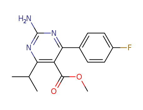 Methyl 2-Amino-4-(4-fluorophenyl)-6-isopropylpyrimidine-5-carboxylate