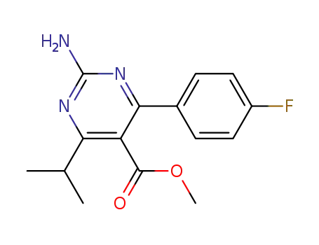 Molecular Structure of 160009-37-0 (METHYL 4-(4-FLUOROPHENYL)-6-ISOPROPYL-2-(N-METHYLMETHANESULFONAMIDO)]PYRIMIDINE-5-CARBOXYLATE)