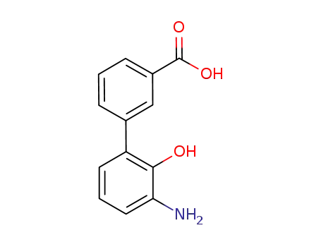 Molecular Structure of 376592-93-7 (3''-AMINO-2''-HYDROXY-BIPHENYL-3-CARBOXYLIC ACID)