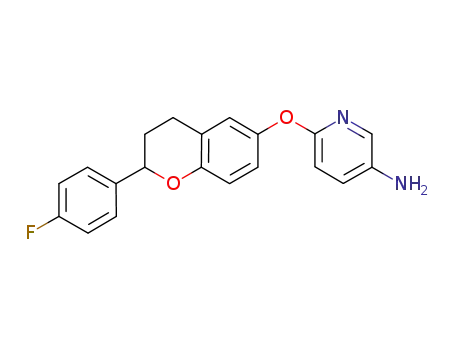 6-[2-(4-fluorophenyl)chroman-6-yloxy]-pyridin-3-ylamine