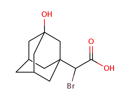 α-bromo-3-hydroxy-1-adamantyl acetic acid