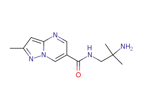N-(2-amino-2-methylpropyl)-2-methylpyrazolo[1,5-a]pyrimidine-6-carboxamide