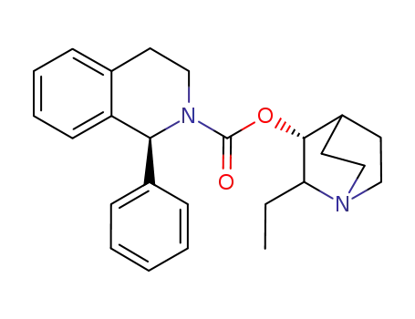 (1S,3'R)-2'-ethylquinuclidine-3'-yl-1-phenyl-1,2,3,4-tetrahydroisoquinoline-2-carboxylate