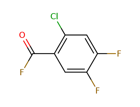 2-chloro-4,5-difluorobenzoyl fluoride
