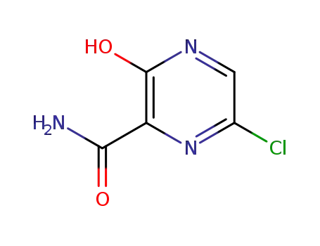 6-chloro-3-hydroxypyrazine-2-carboxamide