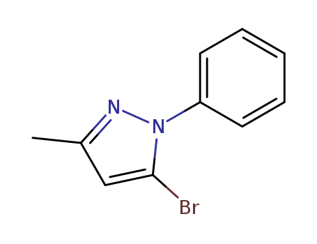 5-Bromo-3-methyl-1-phenylpyrazole cas no. 41327-15-5 98%