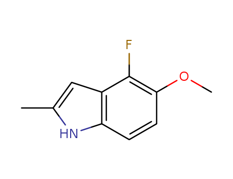 4-Fluoro-5-methoxy-2-methyl-1H-indole cas no. 288385-93-3 98%