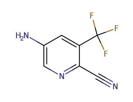 5-amino-3-(trifluoromethyl)-2-pyridinecarbonitrile