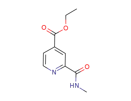 Molecular Structure of 332013-42-0 (2-METHYLCARBAMOYLISONICOTINIC ACID ETHYL ESTER)