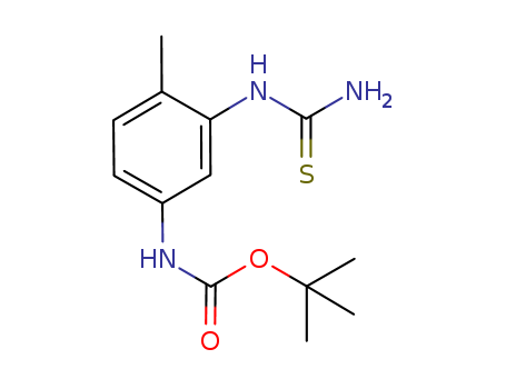 N-(2-methyl-5-tert-butoxycarbonylamino)phenyl-thiourea