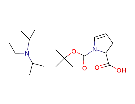 N-BOC dehydroproline DIPEA