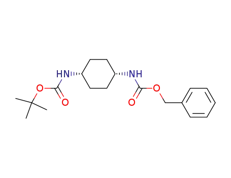 cis-(4-tert-butoxycarbonylamino-cyclohexyl)-carbamic acid benzyl ester