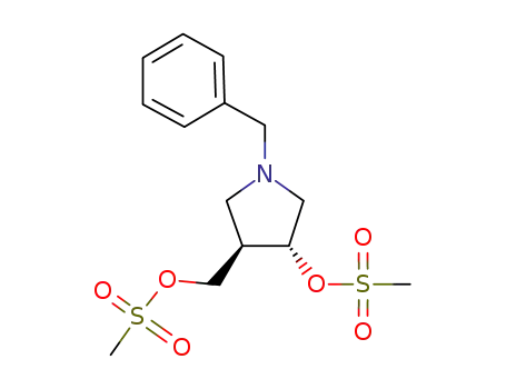 (3R,4R)-1-benzyl-3-methanesulfonyloxy-4-methanesulfonyloxymethylpyrrolidine