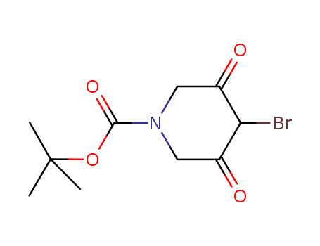 tert-butyl 4-bromo-3,5-dioxopiperidine-1-carboxylate