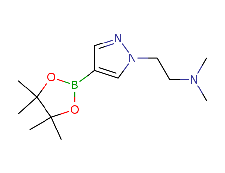 dimethyl({2-[4-(tetramethyl-1,3,2-dioxaborolan-2-yl)-1H-pyrazol-1-yl]ethyl})amine